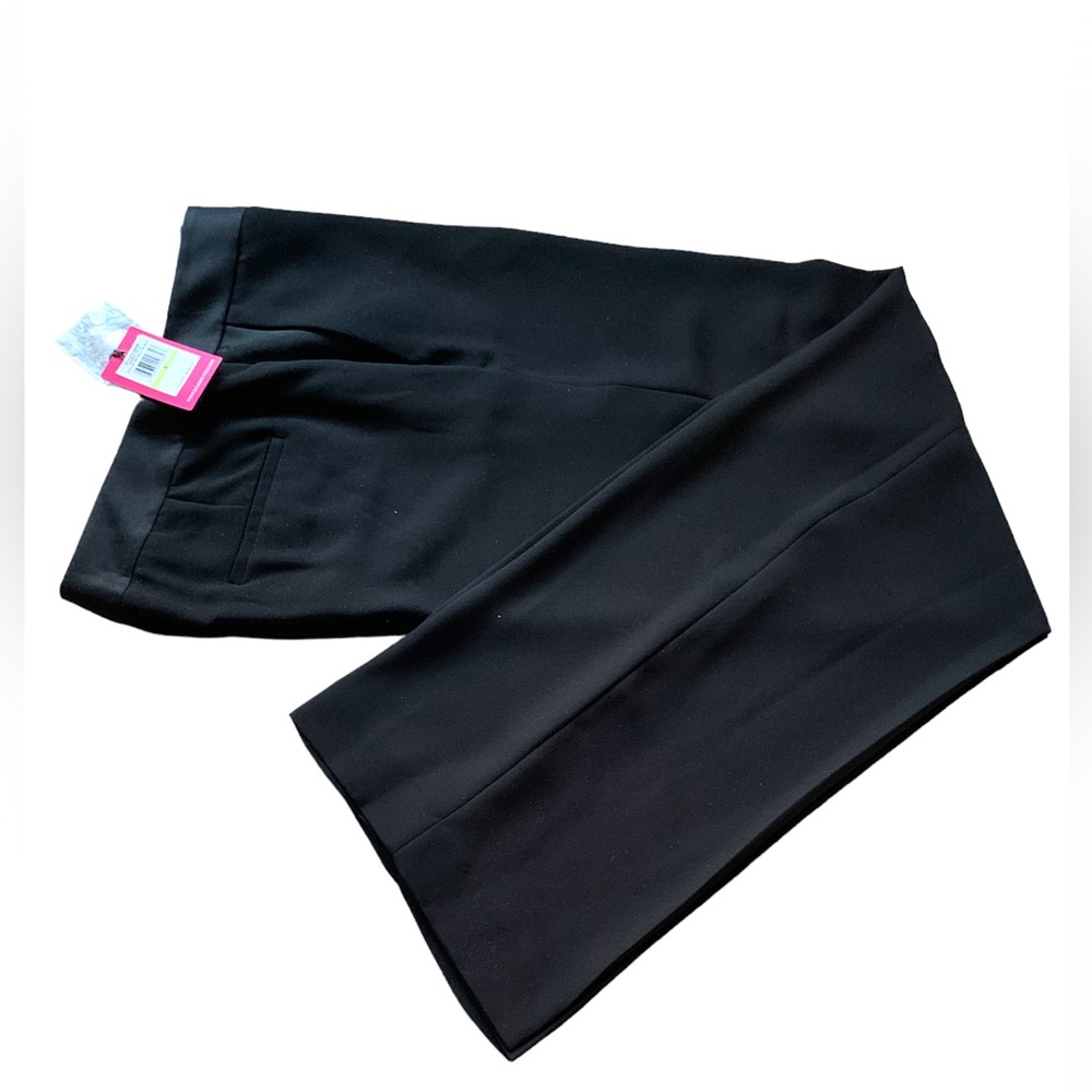 Vince Camuto NWT Professional Flare Pants with Satin Waistband